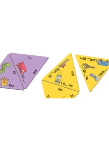 Schubitrix Leseförderung Domino-Karten 1