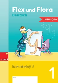 Produktabbildung zu Flex und Flora Deutsch - Buchstabenheft 3