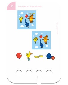 Was fehlt mit der Maus 3-4+. Kartenbeispiel fliegen