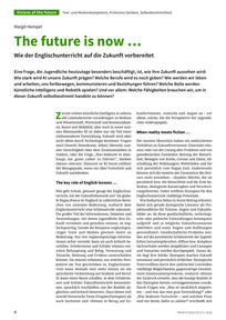 Produktabbildung zu The future is now … - Wie der Englischunterricht auf die Zukunft vorbereitet