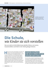 Produktabbildung zu Die Schule, wie Kinder sie sich vorstellen