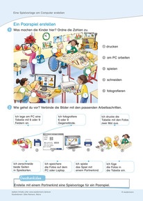 Produktabbildung zu Weihnachtskopiervorlage - Eine Spielvorlage am Computer erstellen - Medienbildung Klasse 1/2