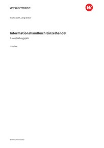 Probeseiten Einzelhandel nach Ausbildungsjahren - 1. Ausbildungsjahr - Informationshandbuch, 10. Auflage 2026