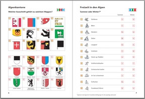 S. 6-7: Alpenkantone & Freizeitaktivitäten