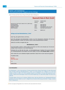 Produktabbildung zu Informationswirtschaft: Angebot auf eine Anfrage - Ausgabe 01/2026