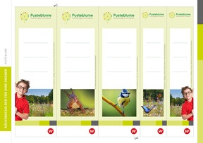 Produktabbildung zu Pusteblume Sachunterricht: Rückenschilder für Ordner