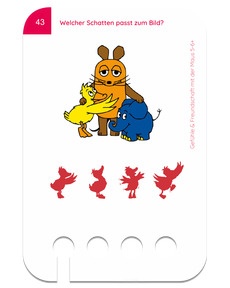 Freundschaft und Gefühle mit der Maus 5-6+. Umarmung