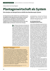 Produktabbildung zu Plantagenwirtschaft als System - Eine Analyse am Beispiel Kenia mithilfe des Basiskonzepts System