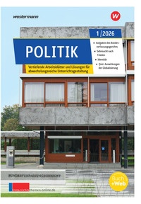 Produktabbildung zu Unterrichtsthemen Politik 1/2026 - Gesamtheft zum Download - Ausgabe 01-2026