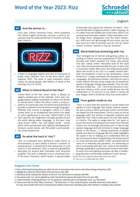 Produktabbildung zu Word of the Year 2023: Rizz - - Englisch ab Klasse 9