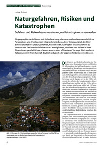 Produktabbildung zu Naturgefahren, Risiken und Katastrophen - Gefahren und Risiken besser verstehen, um Katastrophen zu vermeiden