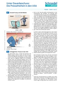 Produktabbildung zu Unter Dauerbeschuss: Die Pressefreiheit in den USA - - Politik ab Klasse 11