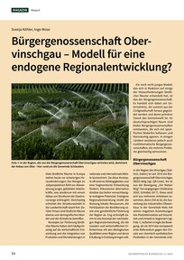Produktabbildung zu Bürgergenossenschaft Obervinschgau – Modell für eine endogene Regionalentwicklung?