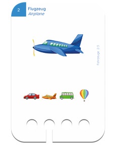 Meine Fahrzeuge. Beispielkarte Flugzeug