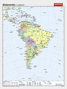 Südamerika - politisch