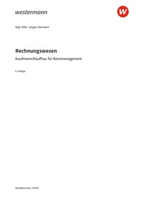 Probeseiten Rechnungswesen Kaufmann/Kauffrau für Büromanagement - Schulbuch, 8. Auflage 2025