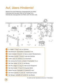 Sattelfest in Deutsch 4: Musterseite Vergangenheitsform