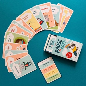 Abwechslungsreiche Karten, um Ruhe im Alltag zu finden