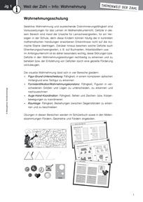 Produktabbildung zu Welt der Zahl - Info: Wahrnehmungsschulung - Fachaufsätze