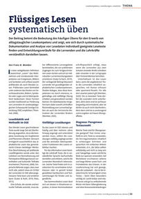 Produktabbildung zu Flüssiges Lesen systematisch üben