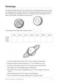 Logical «Planetentage»
