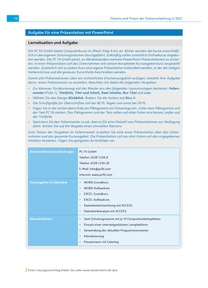 Produktabbildung zu Aufgabe für eine Präsentation mit PowerPoint - Ausgabe 3/2021
