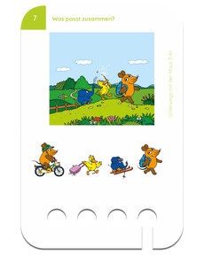 Unterwegs mit der Maus 3-4+. Beispielkarte Wanderung