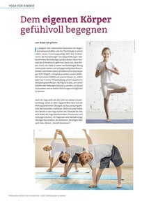 Produktabbildung zu Dem eigenen Körper gefühlvoll begegnen - Yoga für Kinder