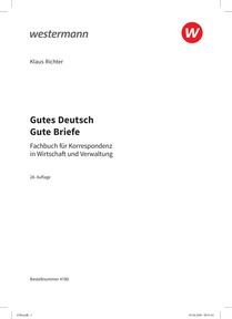 Probeseiten Gutes Deutsch - Gute Briefe