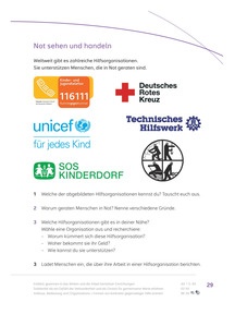 Produktabbildung zu Wir helfen anderen in Not. - Demokratiebildung - ganz praktisch