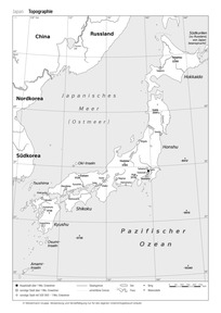 Produktabbildung zu Japan - Topographie