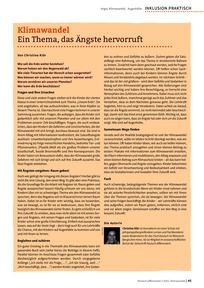 Produktabbildung zu Klimawandel - Ein Thema, das Ängste hervorruft