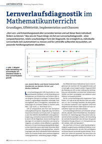 Produktabbildung zu Lernverlaufsdiagnostik im Mathematikunterricht - Grundlagen, Effektivität, Implementation und Chancen