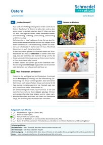Produktabbildung zu Ostern (sprachsensibel) - - Fächerübergreifend ab Klasse 5