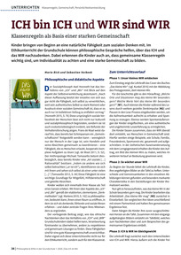 Produktabbildung zu ICH bin ICH und WIR sind WIR - Klassenregeln als Basis einer starken Gemeinschaft