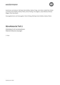 Probeseiten BüroMaterial - Lehrermaterial Teil 2, 5. Auflage 2026