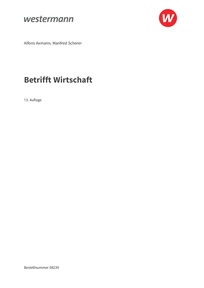 Probeseiten Betrifft Wirtschaft - Schulbuch, 13. Auflage 2024