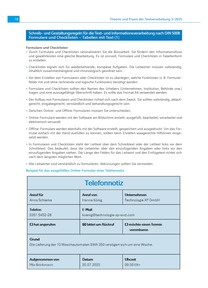 Produktabbildung zu Formulare und Checklisten - Tabellen mit Text - Ausgabe 03/2025