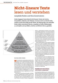 Produktabbildung zu Nicht-lineare Texte lesen und verstehen - Lesepfade finden und Sinn konstruieren