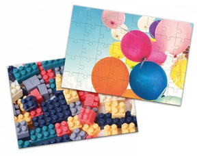 Mathpuzzle Luftballons und Lego