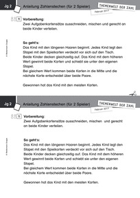 Produktabbildung zu Themenwelt der Zahl: Spiele zum Einmaleins  - Kopiervorlagen - Monatsspecial Februar 2017