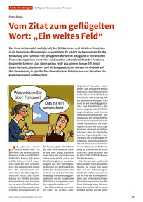 Produktabbildung zu Vom Zitat zum Geflügelten Wort: Ein weites Feld
