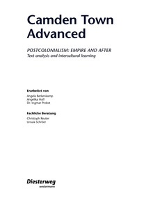 Produktabbildung zu Inhaltsverzeichnis für Band Postcolonialism: Empire and after