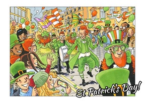 Postkarte "St. Patrick's Day"