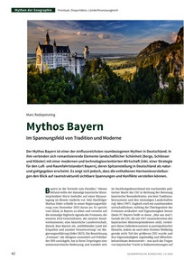 Produktabbildung zu Mythos Bayern - Im Spannungsfeld von Tradition und Moderne