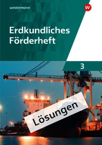 Produktabbildung zu Lösungen Erdkundliches Förderheft 3