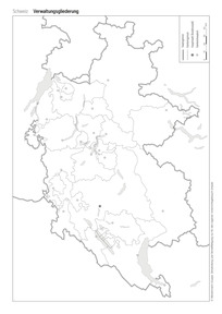 Produktabbildung zu Stumme Karten Europa - Download als pdf
