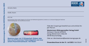 Produktabbildung zu Gewinncoupon: WISSENs-Junioren (Kl. 5-6) - Diercke WISSEN 2023