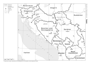 Produktabbildung zu Westliche Balkanhalbinsel - Staaten