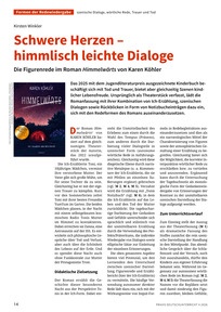 Produktabbildung zu Schwere Herzen – himmlisch leichte Dialoge - Die Figurenrede im Roman Himmelwärts von Karen Köhler